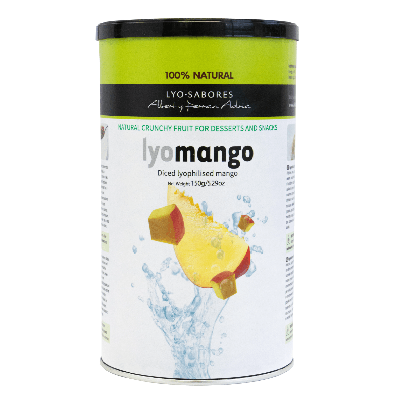 Texturas Lyo Mango Diced Lyophilised Mango, 5.29