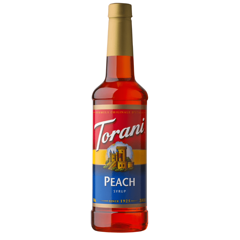 Torani Peach Syrup, 25.4 oz