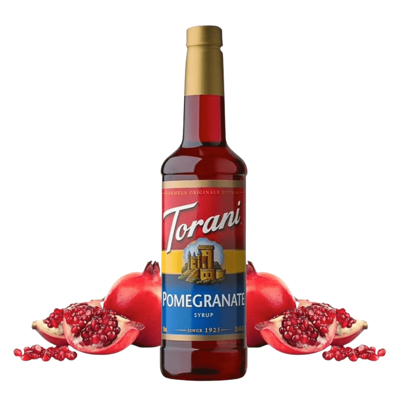 [Best Before: 09/30/2026] Torani Pomegranate Syrup, 25.4 oz
