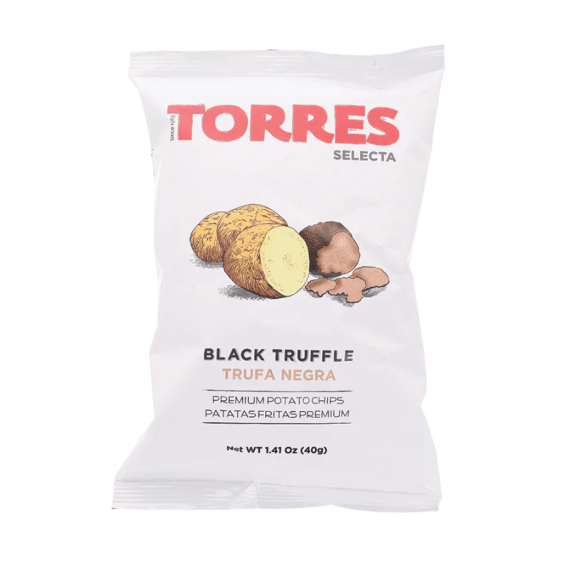 Torres Black Truffle Potato Chips, 1.41 oz