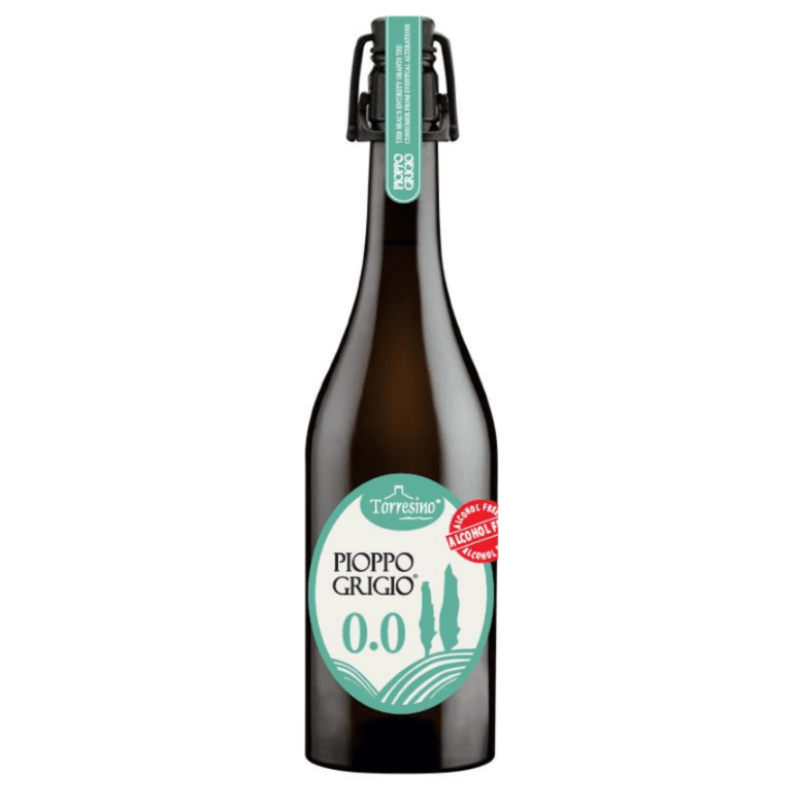 Torresino Pioppo Grigio Non Alcoholic Semi-Sparkling White Wine, 25.3 oz