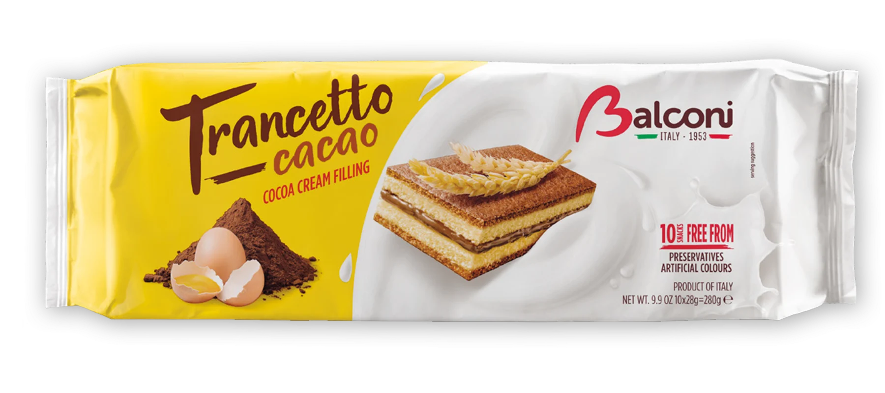 Balconi Trancetto Cacao Cream Filling, 280g