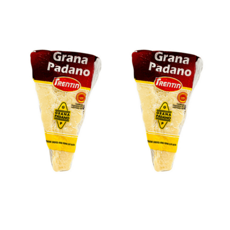 Trentin Grana Padano PDO Wedges, 7 oz (Pack of 2)