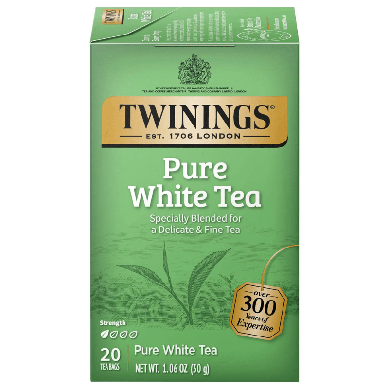 Twinings 100% Pure White Bagged Tea - 20 Count