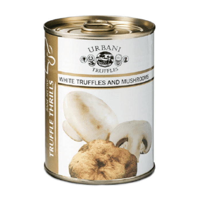 [Best Before: 10/17/2026] Urbani Truffle Thrills White Truffles & Mushroom Sauce, 13 oz