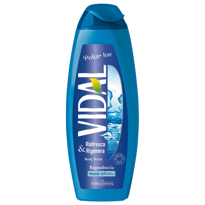Vidal Polar Ice Refreshing Body Wash, 500 mL