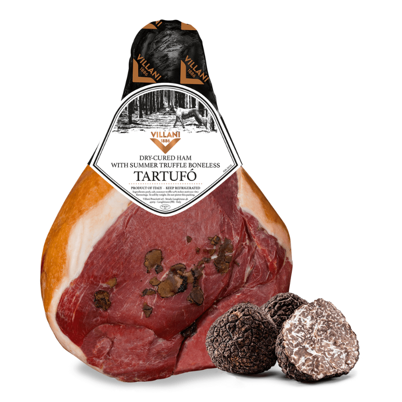 Villani Dry-Cured Truffle Boneless Prosciutto, 14 Lbs