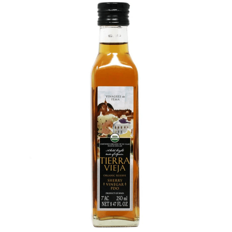 Vinagres de Yema Tierra Vieja Organic Sherry Vinegar, 8.47 oz
