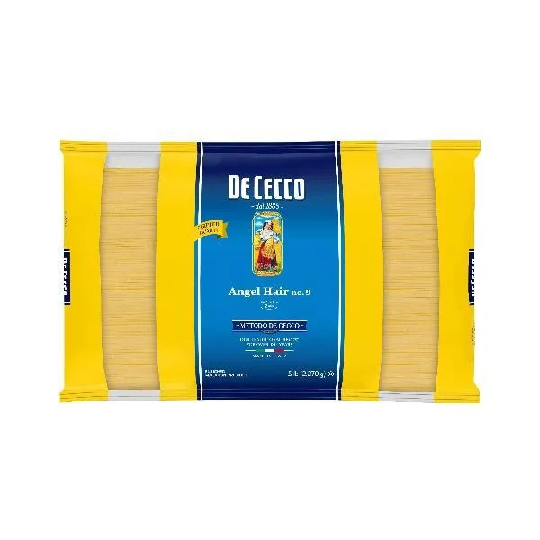 De Cecco Pasta Capellini 5 Pound Each - 4 Per Case.
