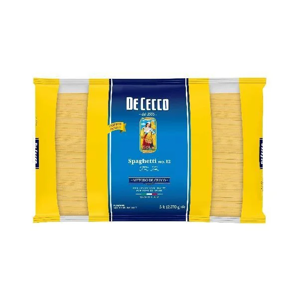 De Cecco Pasta Spaghetti 5 Pound Each - 4 Per Case.