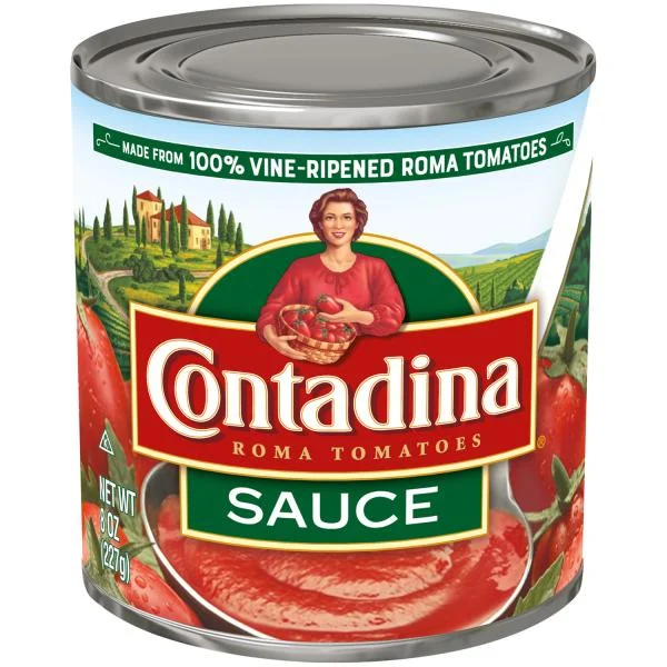 Contadina Tomato Sauce Can 8 Ounce Size - 48 Per Case.