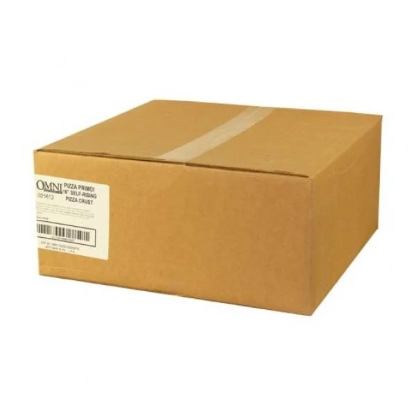 Self Rising 6 Inch Pizza Crust 12 Count Packs - 1 Per Case.