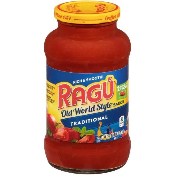 Ragu Ows Traditional 24 Ounce Size - 12 Per Case.