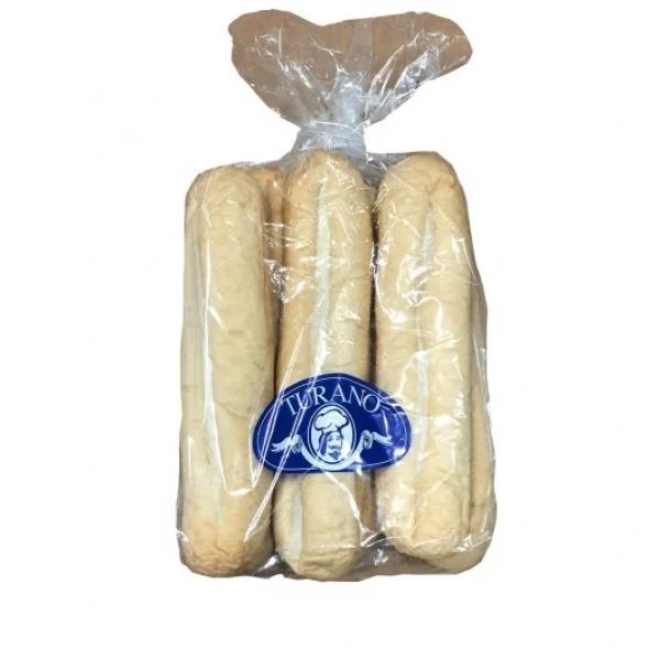 Turano 12 Inch French Sub Roll 5.5 Ounce Size - 48 Per Case.