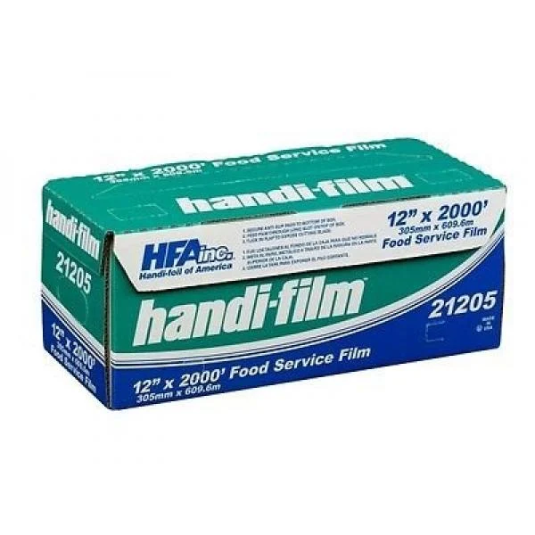 Clear Food Film W/ Cutter Box 12In X 2000Ft