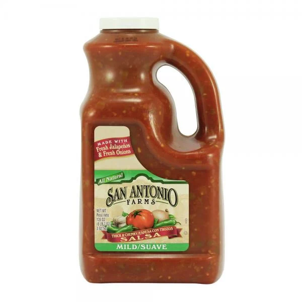 San Antonio Farms Mild Picante 135 Ounce Size - 4 Per Case.