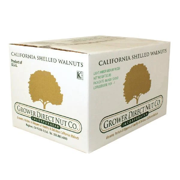 Commodity Walnut Combo Medium & Large 30 Pound Each - 1 Per Case.