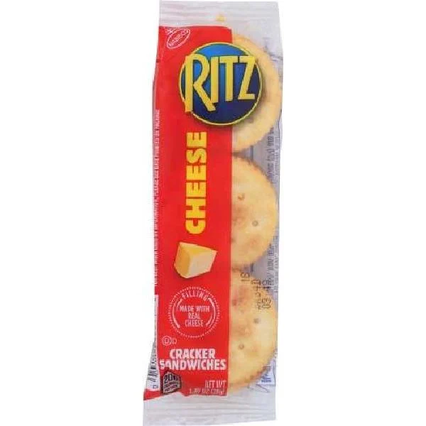 Ritz Sandwich With Cheese 1.35 Ounce Size - 112 Per Case.