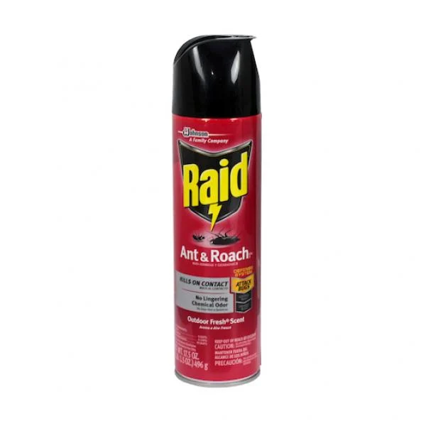 Raid Ant&Roach Killer Outdoor Fresh 17.5Z 12 - 17.5 Oz