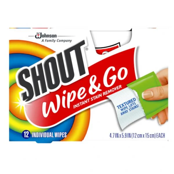 Shout Wipes 12 Count 12 - 12 Ea