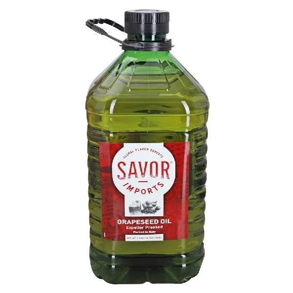 Savor Imports Grapeseed Oil Pet Plastic Gallon 1 Gallon - 4 Per Case.