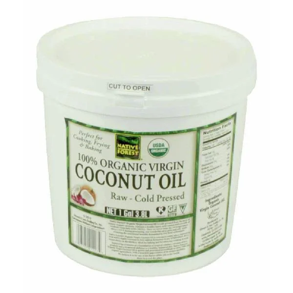 Savor Imports Organic Bulk Coconut Oil 1 Gallon - 2 Per Case.