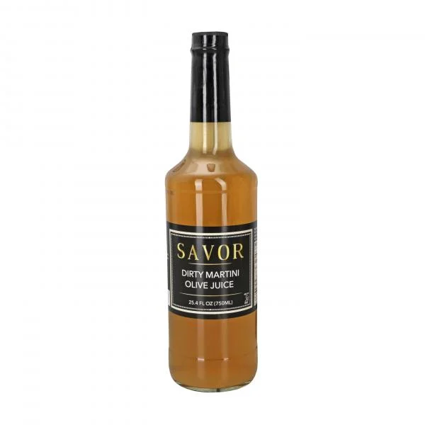 Savor Imports Dirty Martini Olive Juice Mix 750 ML - 6 Per Case.