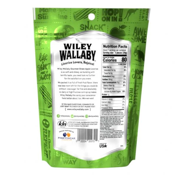 Wiley Wallaby Shipper Display 1 Count Packs - 48 Per Case.