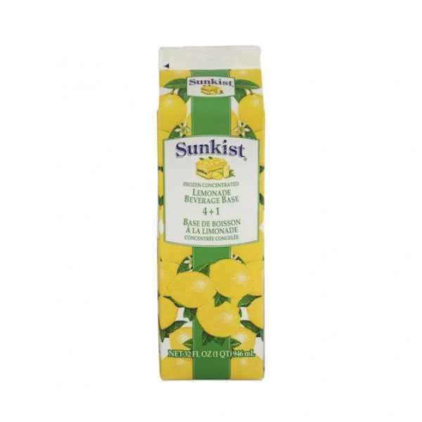 Sunkist Lemonade Concentrate Frozen X32 Fluid Ounce - 12 Per Case.