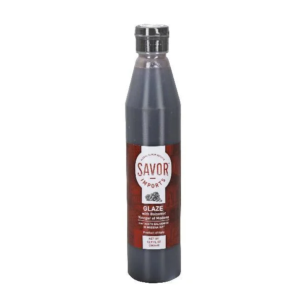 Savor Imports Balsamic Glaze 12.9 Ounce Size - 6 Per Case.