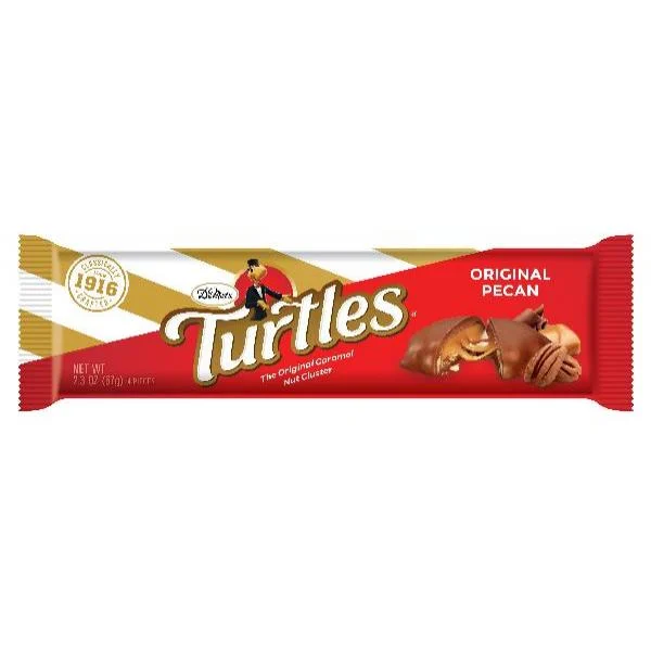 Turtles Original King Size Piece Bar 2.3 Ounce Size - 144 Per Case.