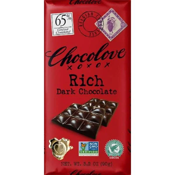Rich Dark Chocolate (Master Case) 3.2 Ounce Size - 144 Per Case.