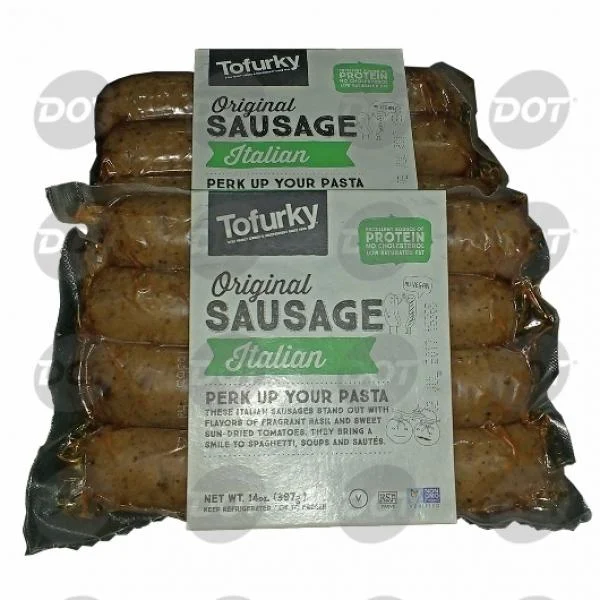 Tofurky Italian Sausage 14 Ounce Size - 5 Per Case.