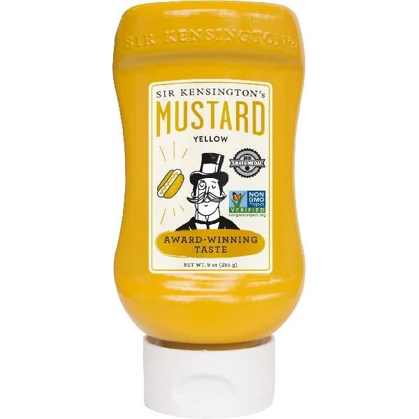 Sir Kensington's Dressingspread Mustard Yellow 9 Fluid Ounce - 6 Per Case.