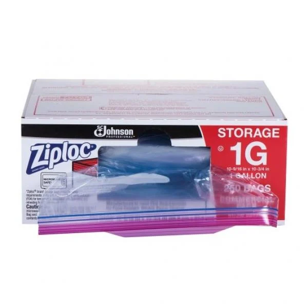 Ziploc Gallon Storage Bag  1 - 250 Ea