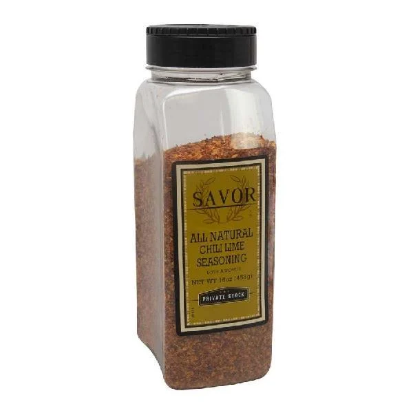 Savor Imports Chili Lime Seasoning All Natural 1 Pound Each - 6 Per Case.