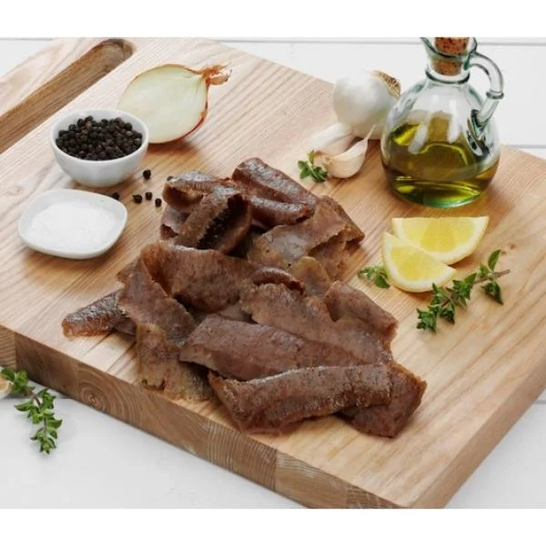 Readycarved Flame Broiled Beef & Lamb Gyro Slices 5 Pound Each - 2 Per Case.