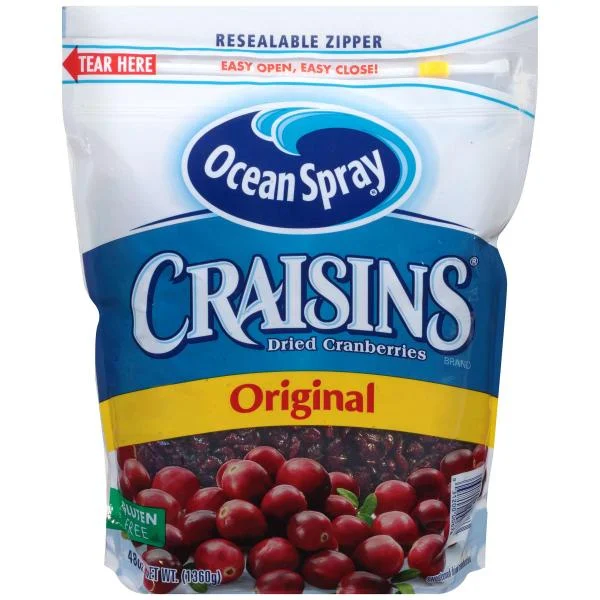 Craisins Original 48 Ounce Size - 2 Per Case.