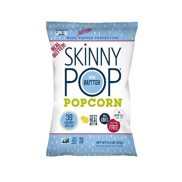Skinnypop Butter 4.4 Ounce Size - 12 Per Case.