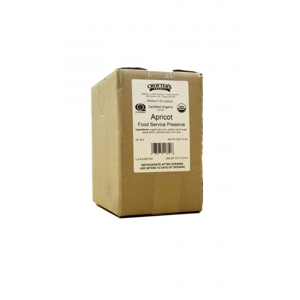 Crofters Organic Jelly Apricot Foodservice Kilogram 7.2 Kg - 1 Per Case.