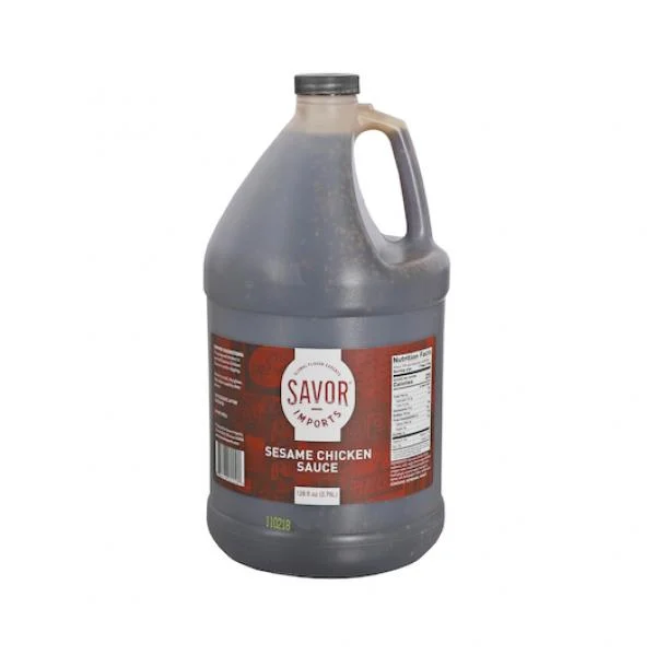 Savor Imports Sesame Chicken Sauce 1 Gallon - 4 Per Case.