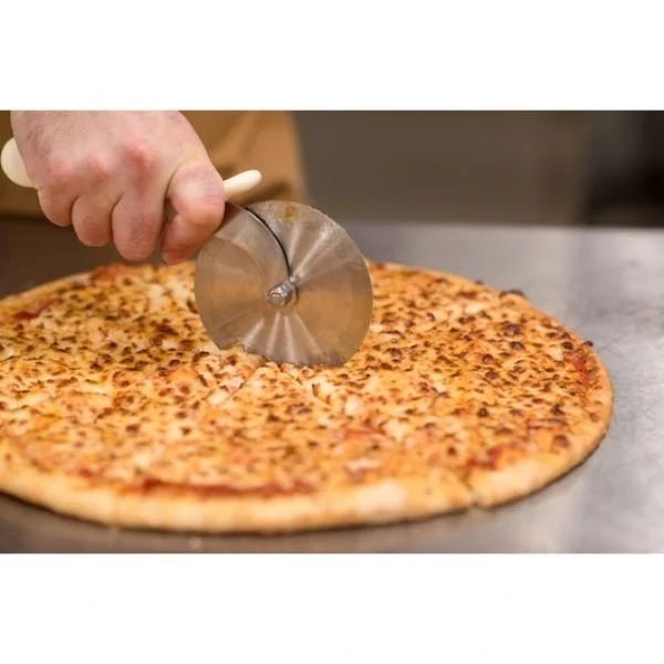 Sheeted Pizza Dough Fresh 'n Ready Thin 6 Inch 22 Ounce Size - 24 Per Case.