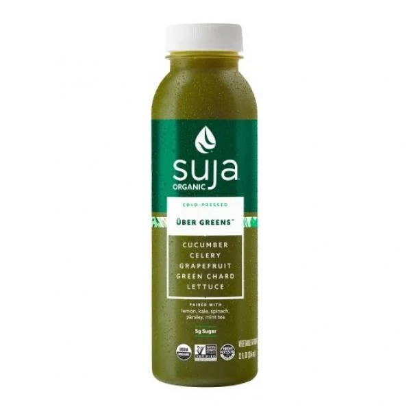 Suja Juice Essentials Uber Greens 12 Fluid Ounce - 6 Per Case.