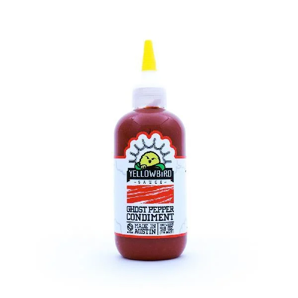 Yellowbird Foods Ghost Pepper Sauce 9.8 Ounce Size - 6 Per Case.