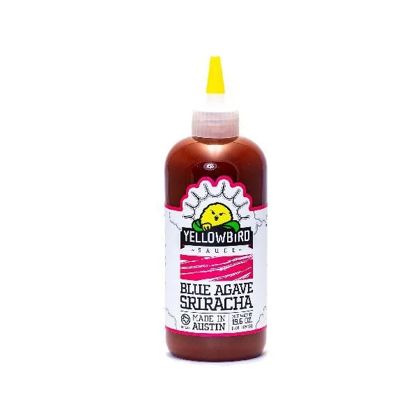 Yellowbird Foods Blue Agave Siracha 19.6 Ounce Size - 6 Per Case.