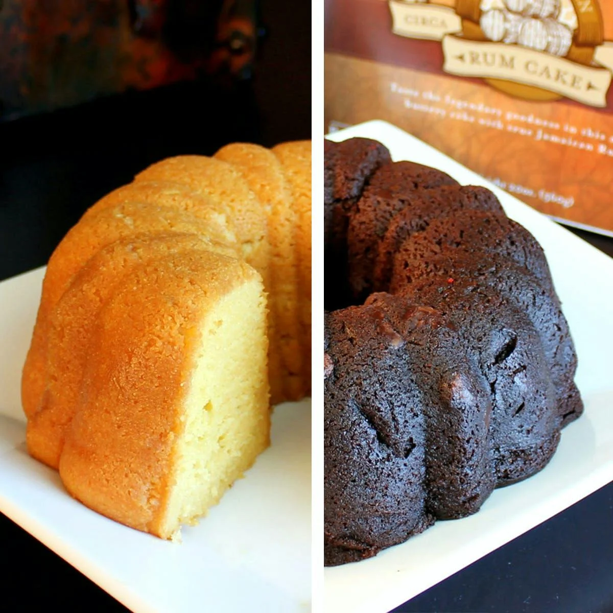 Classic Rum Cake - 2 Pack