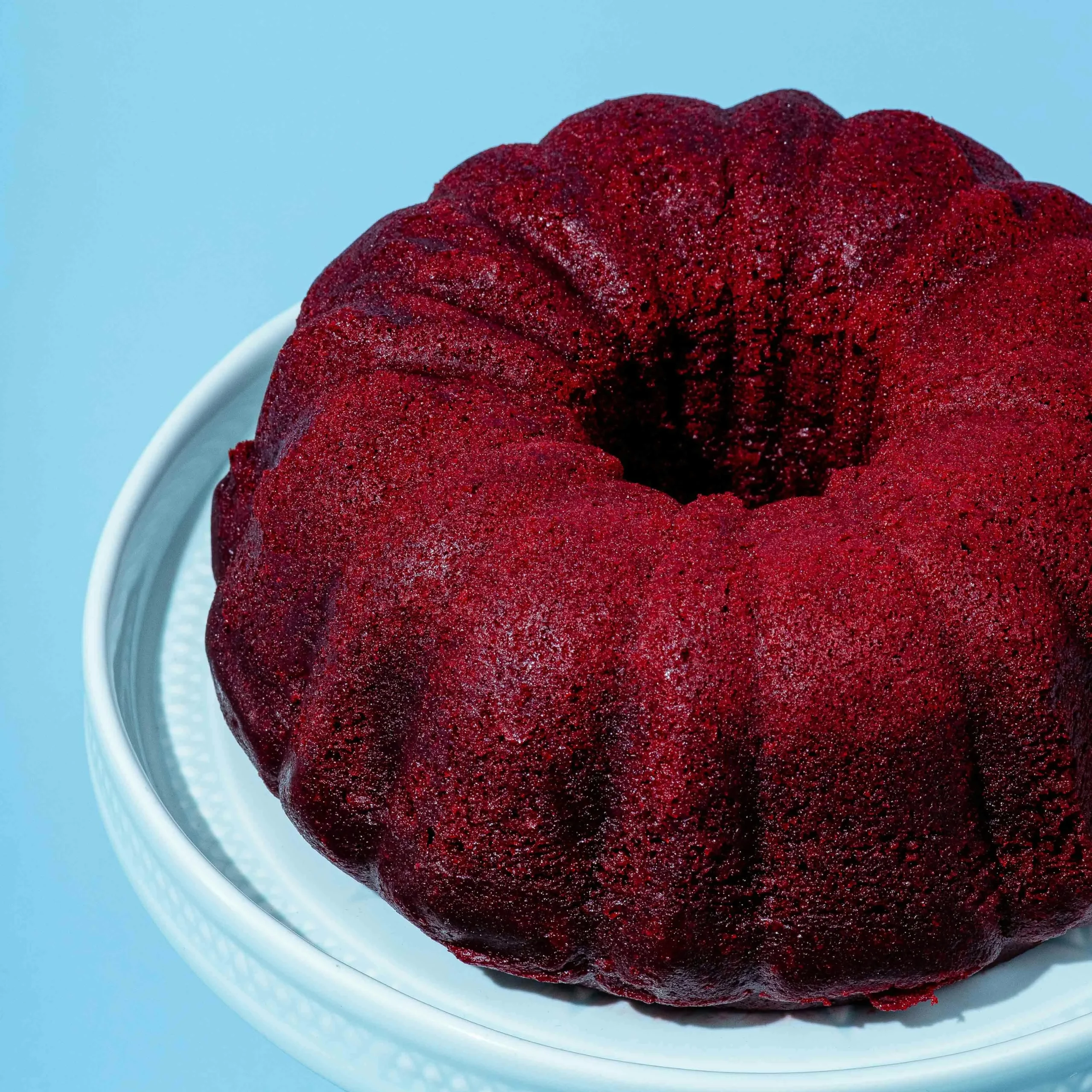 Red Velvet Rum Cake
