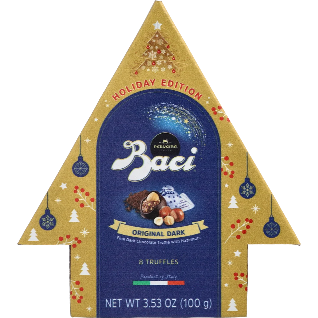 Baci Perugina Original Dark 8-pc, Christmas Tree, 3.53 oz | 100g