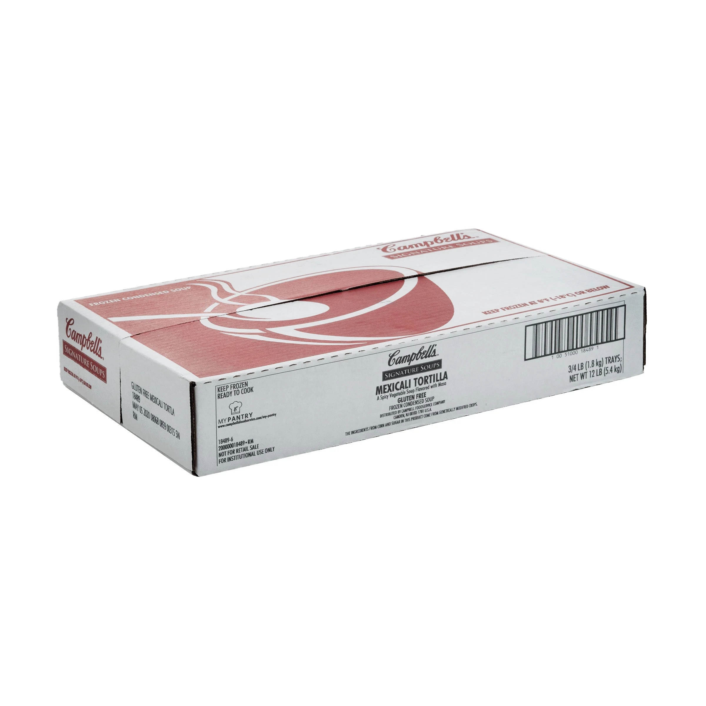 Soup Mexicali Tortilla Cash & Carry 4 Pound Each - 3 Per Case.