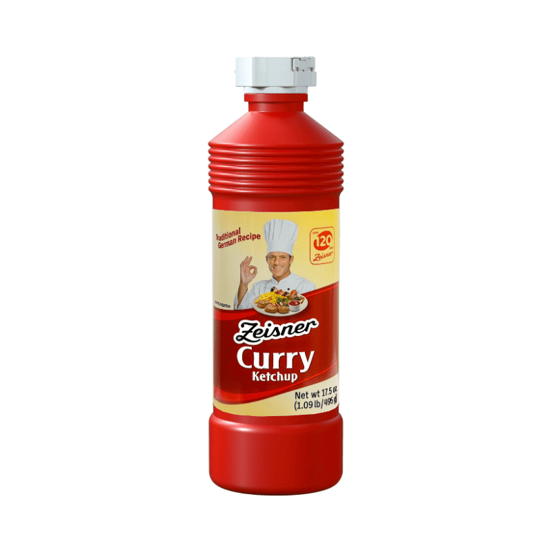 Zeisner Curry Ketchup - 17.5 oz
